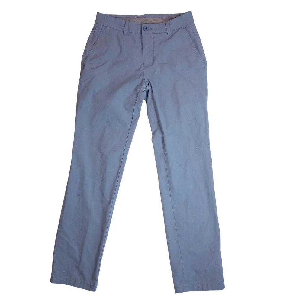 Vineyard Vines On-The-Go Pant Mens 28x30 Blue Performance Stretch Chino